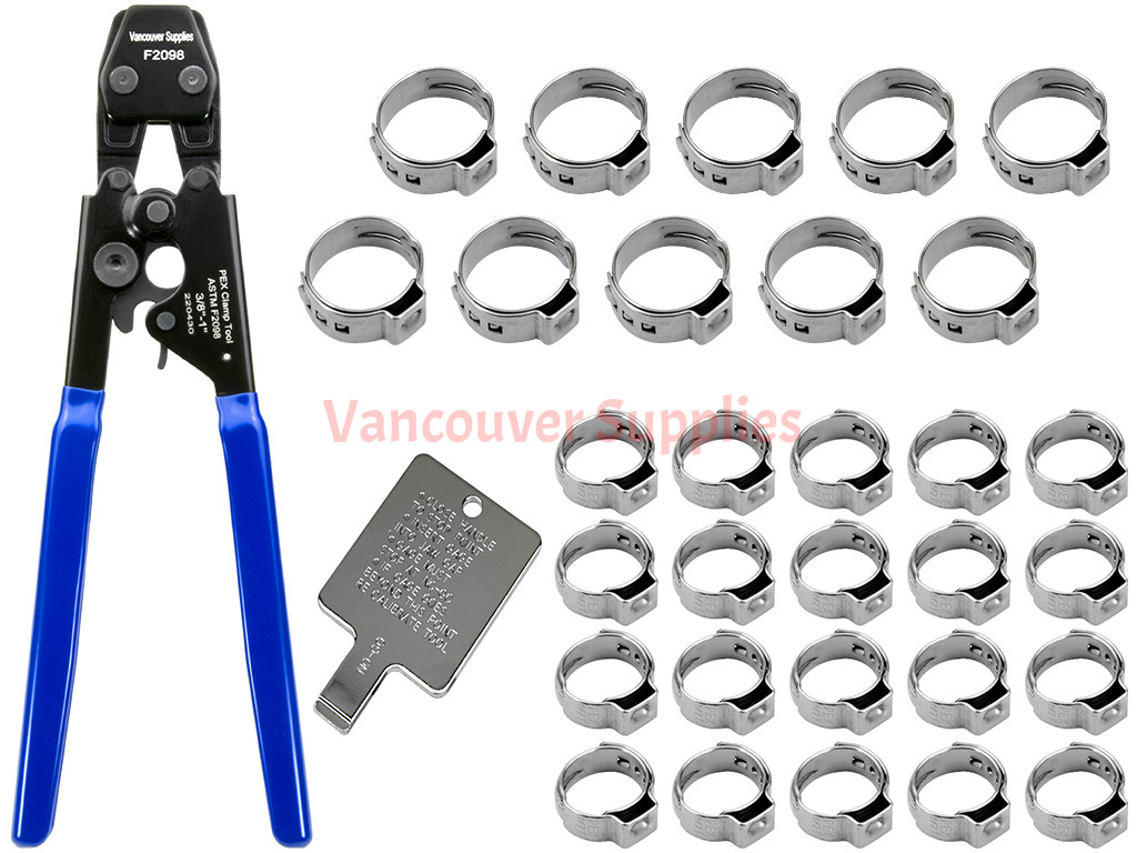 Stainless steel store crimping tool